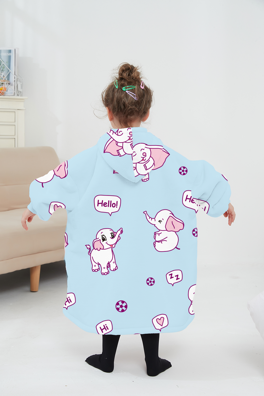 Elephant Snuggle blaHoody