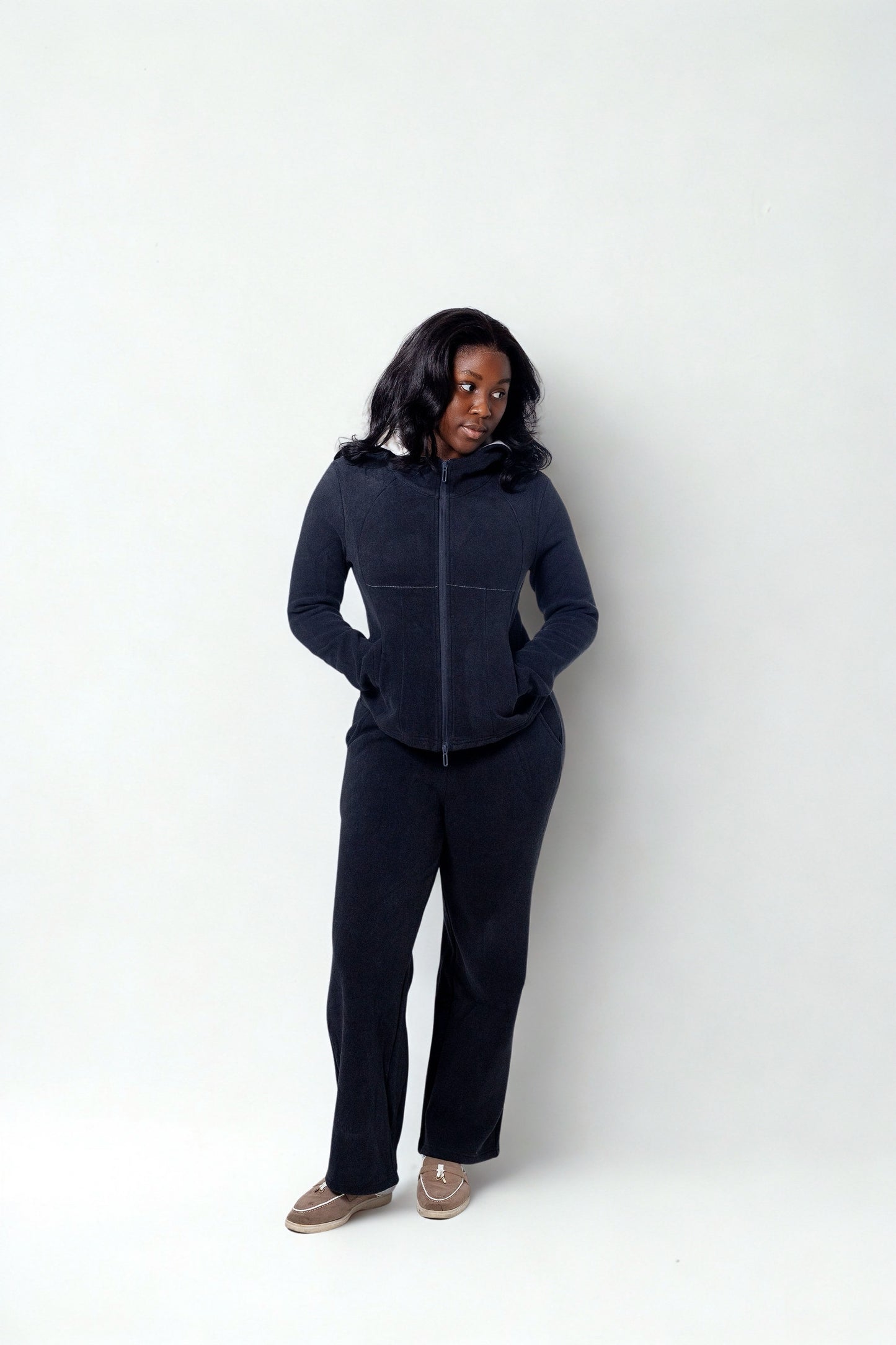 Aspen set (Wool) Grey black